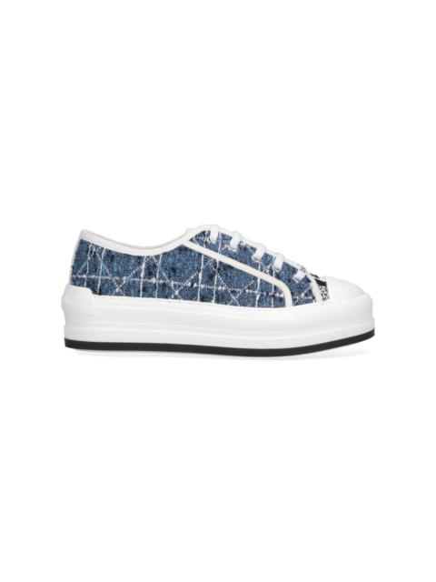 Dior CHRISTIAN DIOR WALK ‘N’ DIOR PLATFORM SNEAKERS