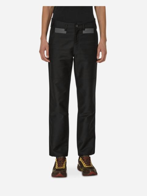 GR10K Block Fustian Raised Pants Black