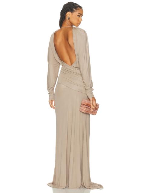 CHRISTOPHER ESBER Vala Jersey Drape Dress
