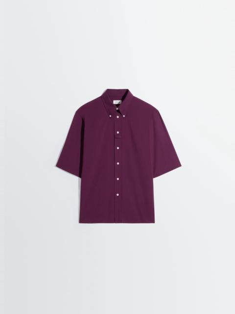 Lemaire SHORT SLEEVE SHIRT IN WASHED COTTON MUSLIN