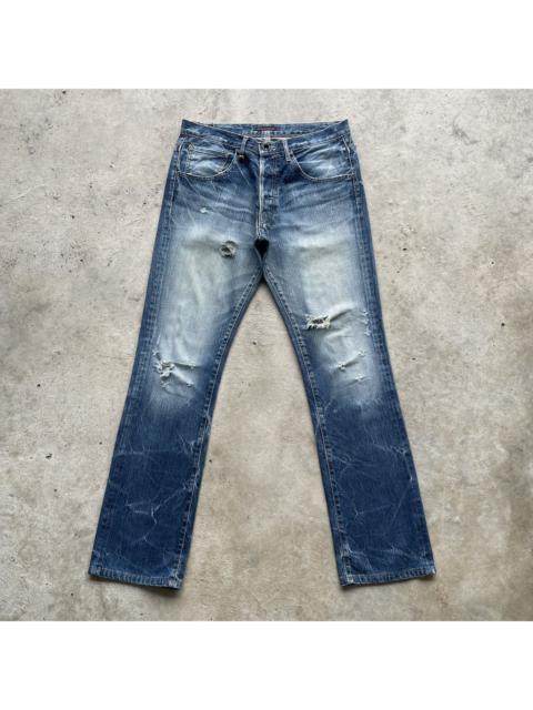 Other Designers Vintage Japan Distressed Faded Jeans Denim Pants Rare