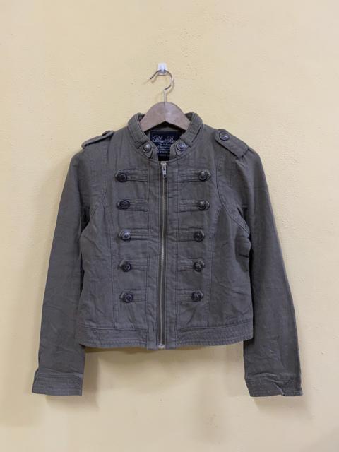 Other Designers Rare - Steals💥 Blue Stive Military Green Army Button Jacket