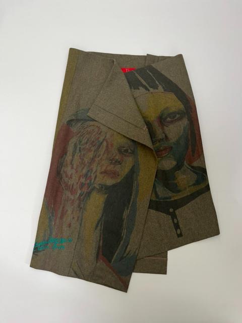 Yohji Yamamoto Yohji Yamamoto Midi Skirt