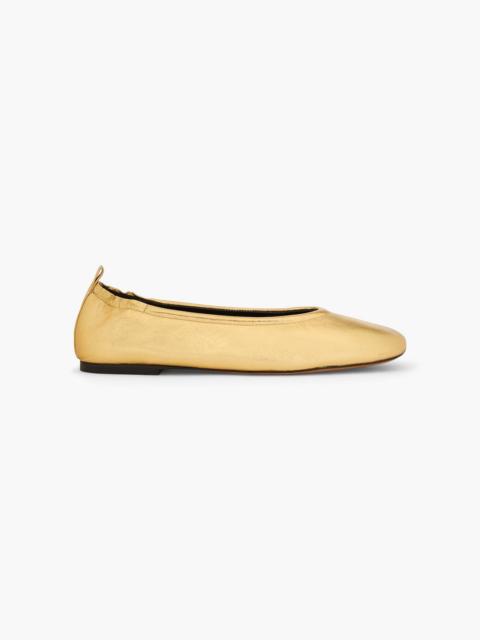 3.1 Phillip Lim ID metallic leather ballet flats