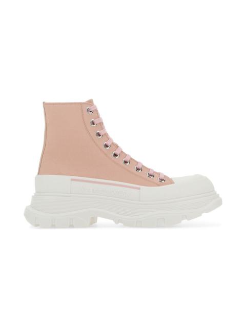 Pink Canvas Tread Slick Sneakers