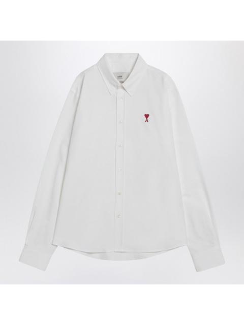 AMI Paris Ami Paris White Ami De Coeur Shirt Men