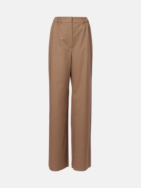 Max Mara Salpa virgin wool straight pants