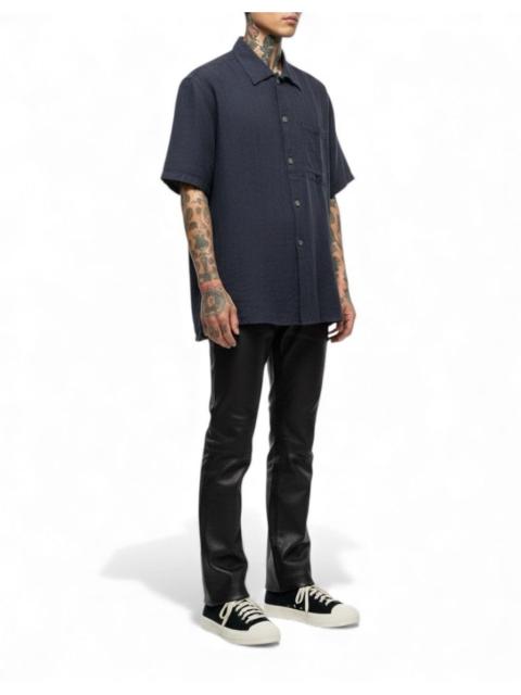 Other Designers Japanese Brand - Niko And Issey Miyake Heavy Linen Boxy Shirt