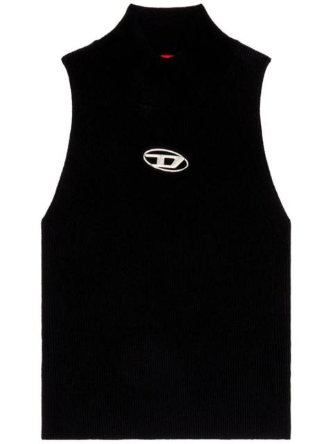 Diesel Diesel Women M-Onervax-Top Logo Tank Top