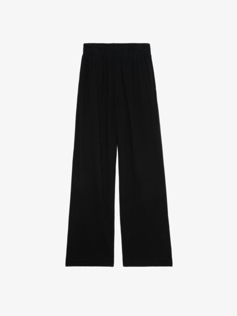 Zadig & Voltaire Clem Women's Black Linen Pants