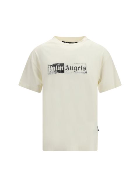 Palm Angels Palm Angels Men Stamp Logo Regular Tee