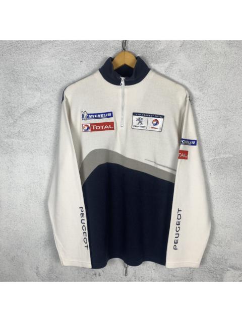 Other Designers Formula 1 - Team Peugeot Total Halfzip Sweatshirt Racing F1