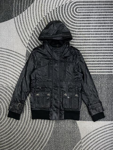 Other Designers In The Attic Multipocket Bondage Punk Jacket