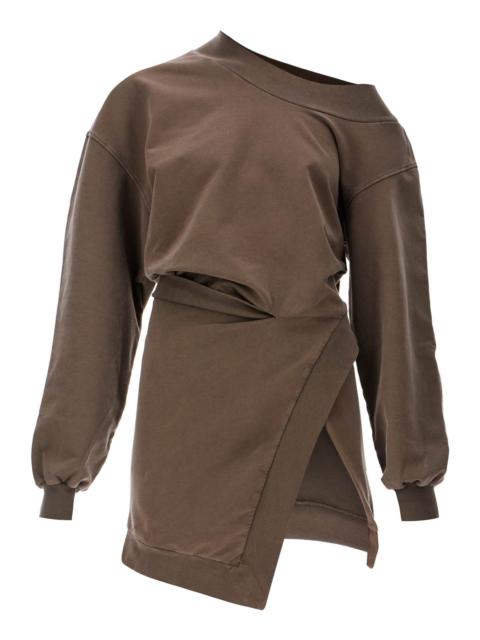 The Attico Lightweight Fleece Mini Dress Women