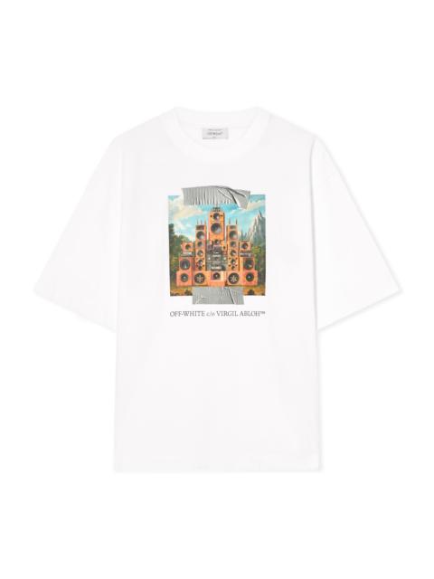 Off-White Train Off Skate Logo Tee