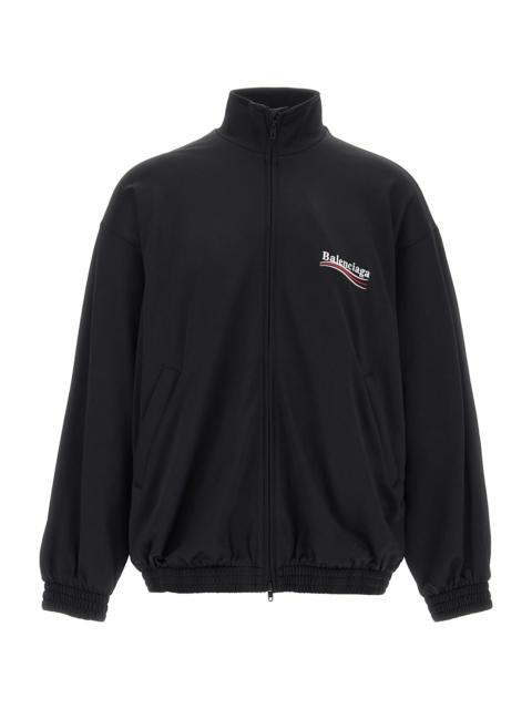 BALENCIAGA Logo Embroidery Sweatshirt