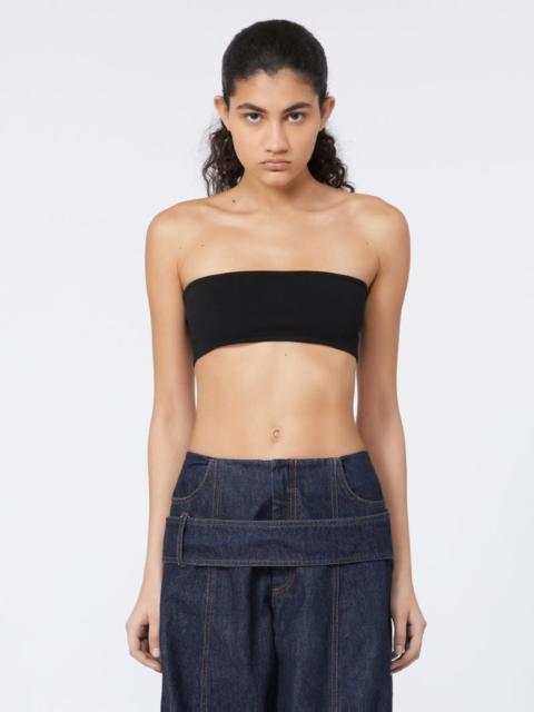 Sportmax Bandeau bra - RUNWAY - BLACK