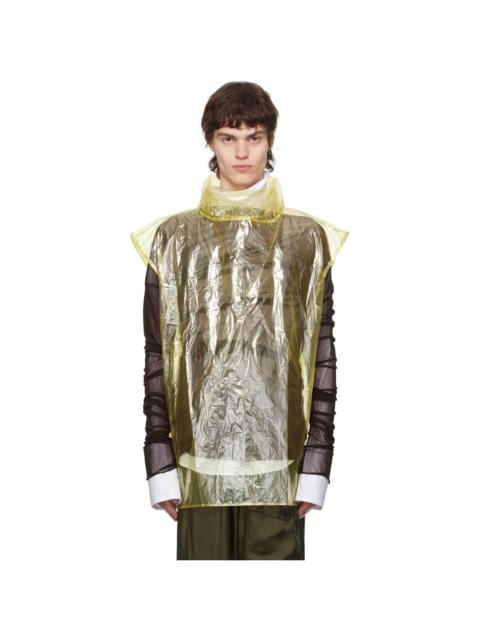 Dries Van Noten Yellow Sheer T-shirt