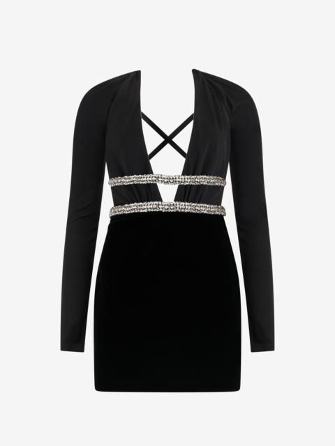 Roberto Cavalli Embroidered Dress