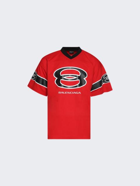BALENCIAGA Football Top Red