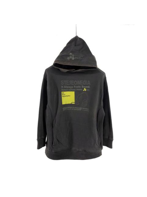 Other Designers Streetwear - STEREO MEDIA by CARTLE ARCHE Hoodie Pullover #2599-92
