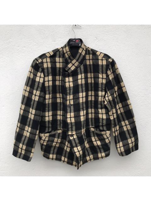 Other Designers Vintage - Made In Japan Issey Miyake Men Tartan Wool Jackets