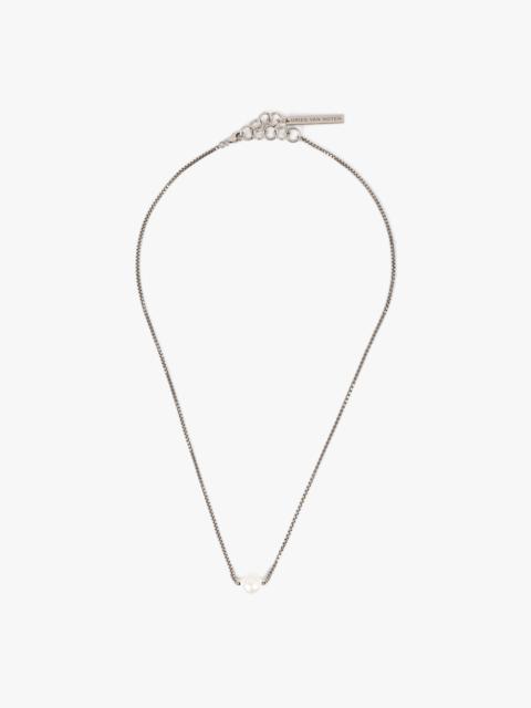 Dries Van Noten PEARL STUD NECKLACE