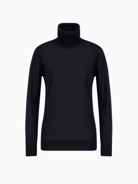 EMPORIO ARMANI Pure virgin-wool rollneck