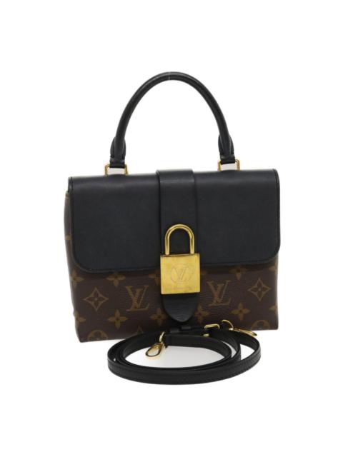 LOUIS VUITTON Monogram Rocky BB Shoulder Bag Black M44141
