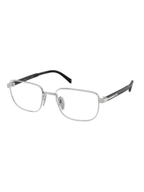 Prada Prada Demo Rectangular Men's Eyeglasses PR B51V 1BC1O1 53
