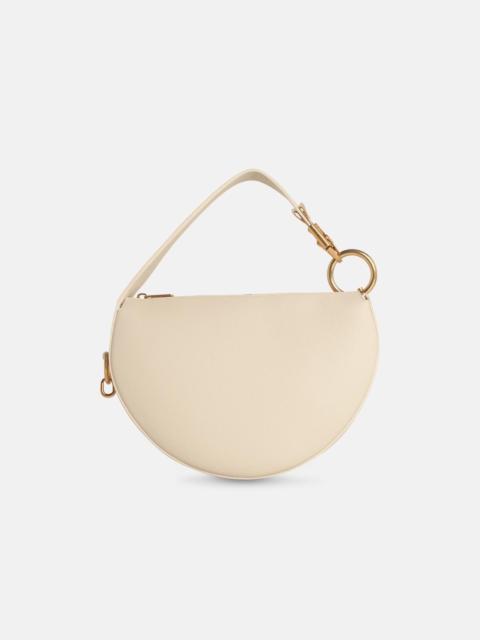 Burberry 'KNIGHT' CREAM LEATHER BAG