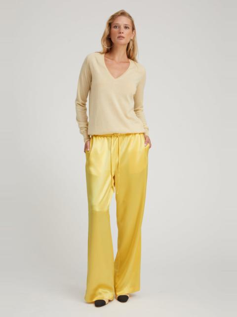 SPRWMN LIMONCELLO SILK KAUAI PANTS
