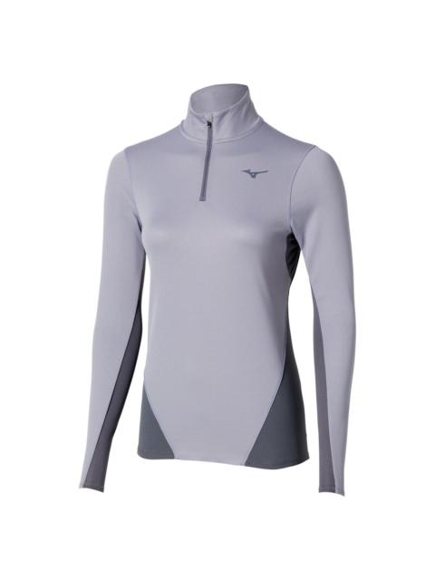 Mizuno Women's Tech Thermal Charge Breath Thermo Half Zip Long Sleeve Tee