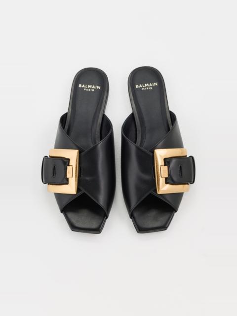 Balmain Anthem Flat Sandals