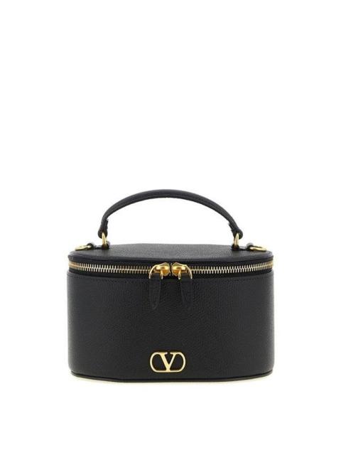 Valentino VALENTINO GARAVANI Mini Black Vanity Crossbody Bag New