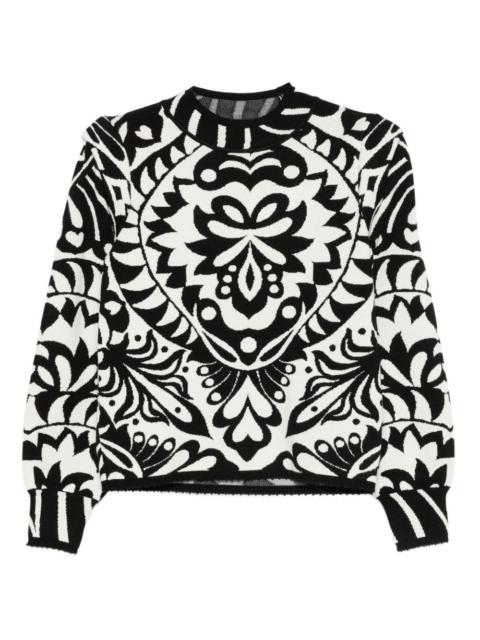 FARM RIO viscose blend sweater