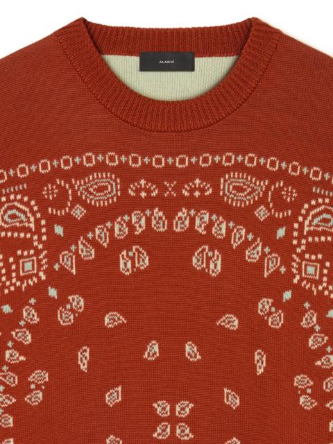 Alanui Bandana Jacquard Sweater
