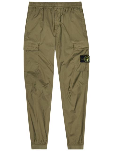 Stone Island Stone Island Stretch-cotton Cargo Trousers