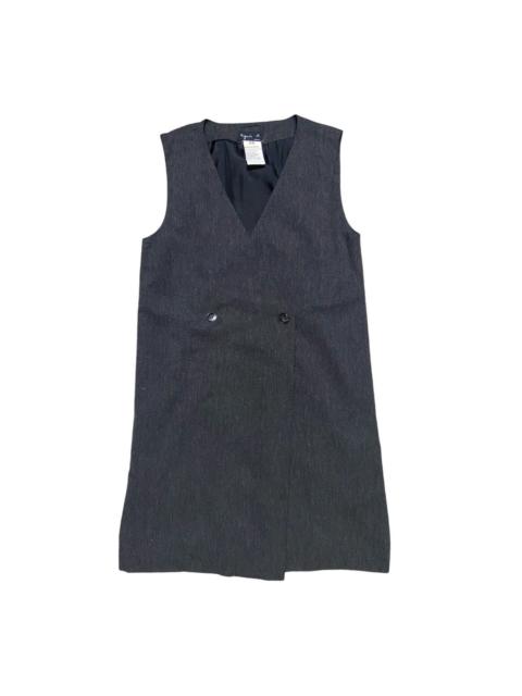Other Designers Agnes b. Dark Grey Mini Dress