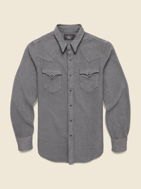 RRL by Ralph Lauren Buffalo Western Shirt - Gray