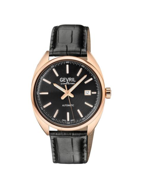 Other Designers Gevril Five Points Automatic Black Dial Men's Watch 48703A