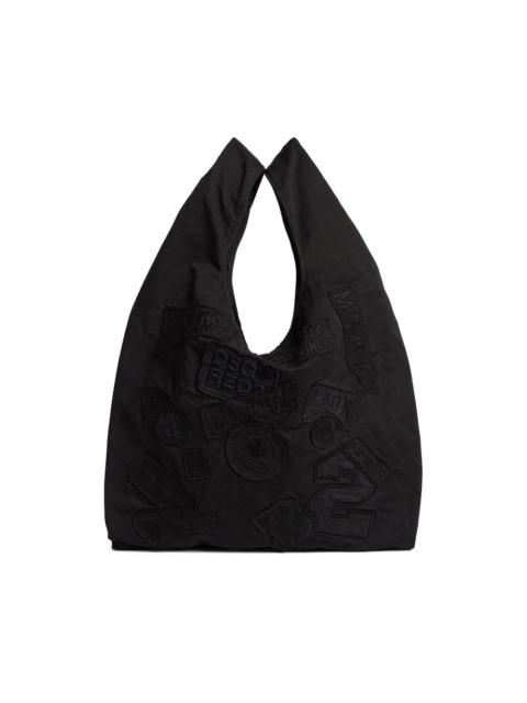 DSQUARED2 Dsquared2 Black Shoulder Bags Men