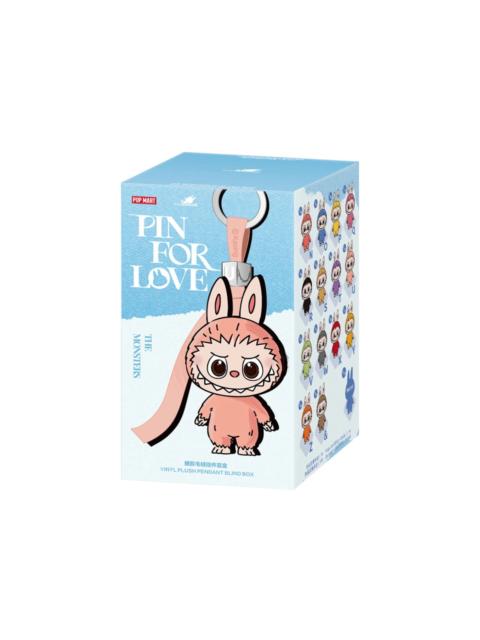 POP MART Pop Mart Labubu The Monsters Pin for Love Series Vinyl Plush Pendant (N-Z) Single Blind Box
