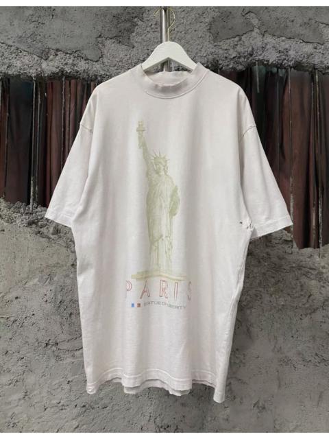 BALENCIAGA Balenciaga Paris Liberty T-Shirt in white