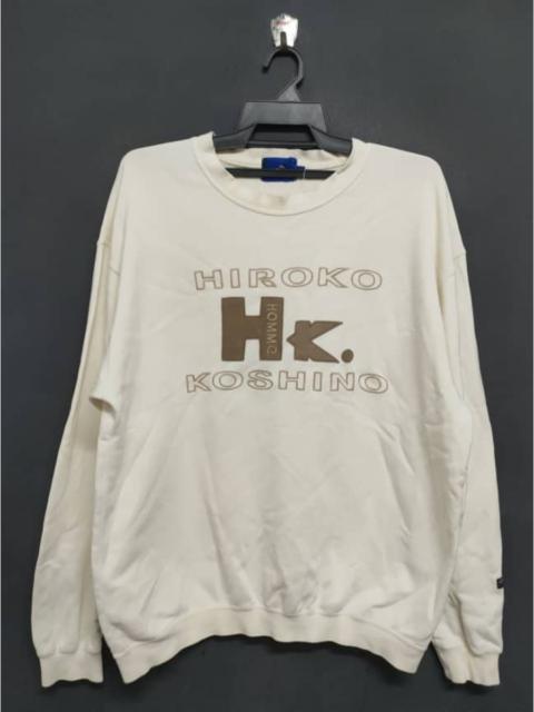 Other Designers Hiroko Koshino Homme - DELETE TODAY Hiroko Koshino Big Logo Jumper