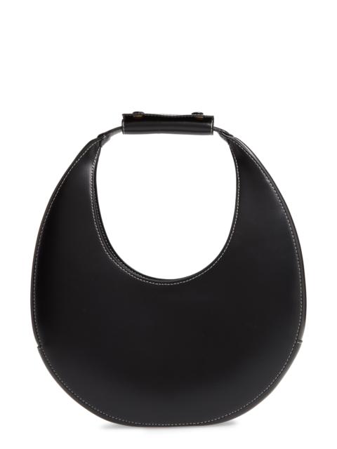 STAUD Leather Moon Bag