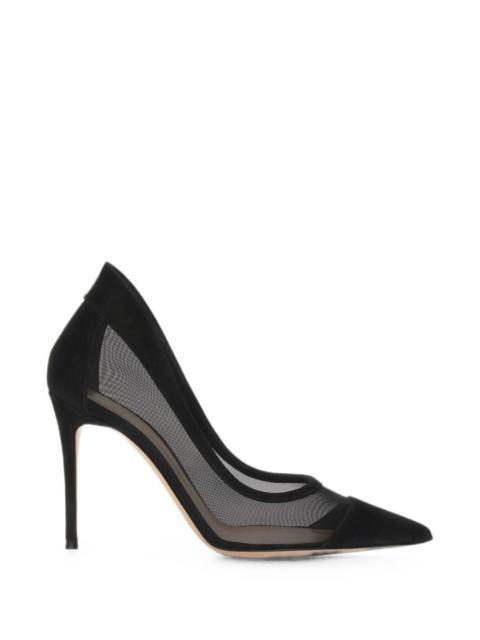 Gianvito Rossi Gianvito Rossi Women Suede And Mesh Pumps