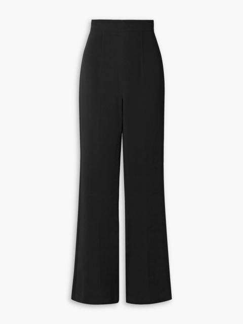 Other Designers Stretch-cady flared pants