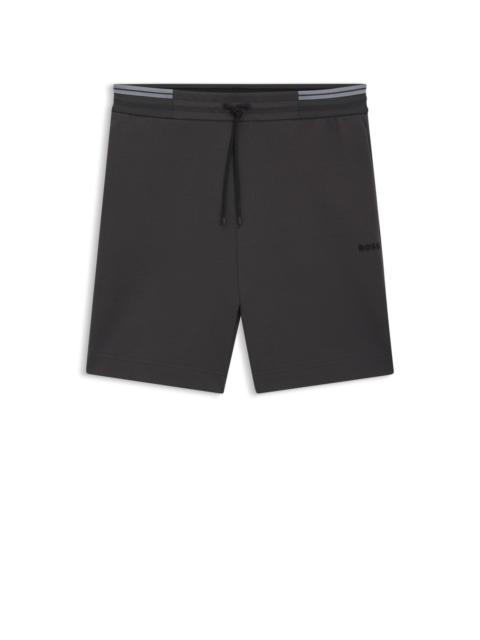 BOSS SHORTS WITH STRIPE DETAILS