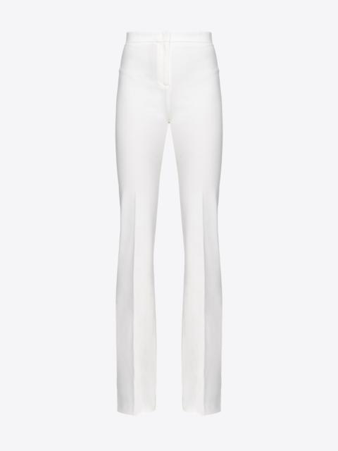 PINKO FLARED FULL MILANO TROUSERS